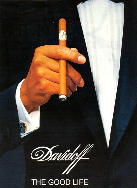 реклама сигарет Davidoff