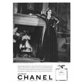 Коко Шанель в рекламе Chanel №5