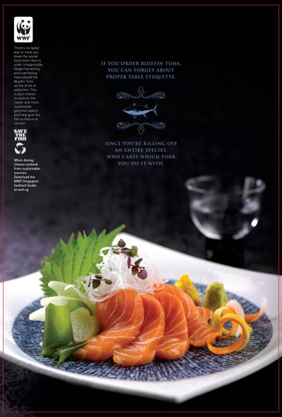 WWF Singapore: Enter the World of Sustainable Seafood, Bluefin tuna