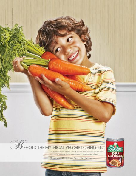 Chef Boyardee: Carrot Kid