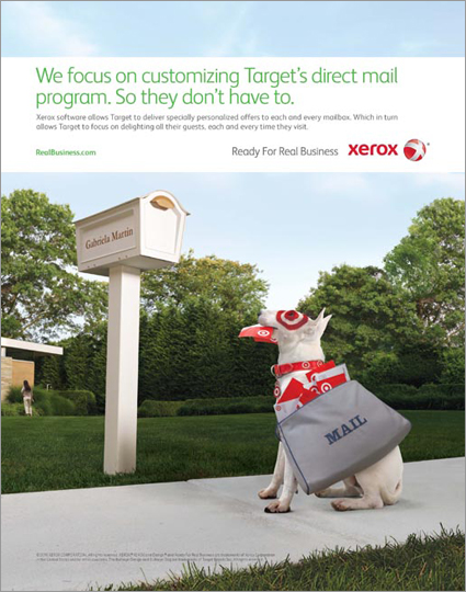 Xerox "Ready for Real Business" campaign